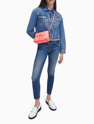 calvin klein high rise ankle skinny
