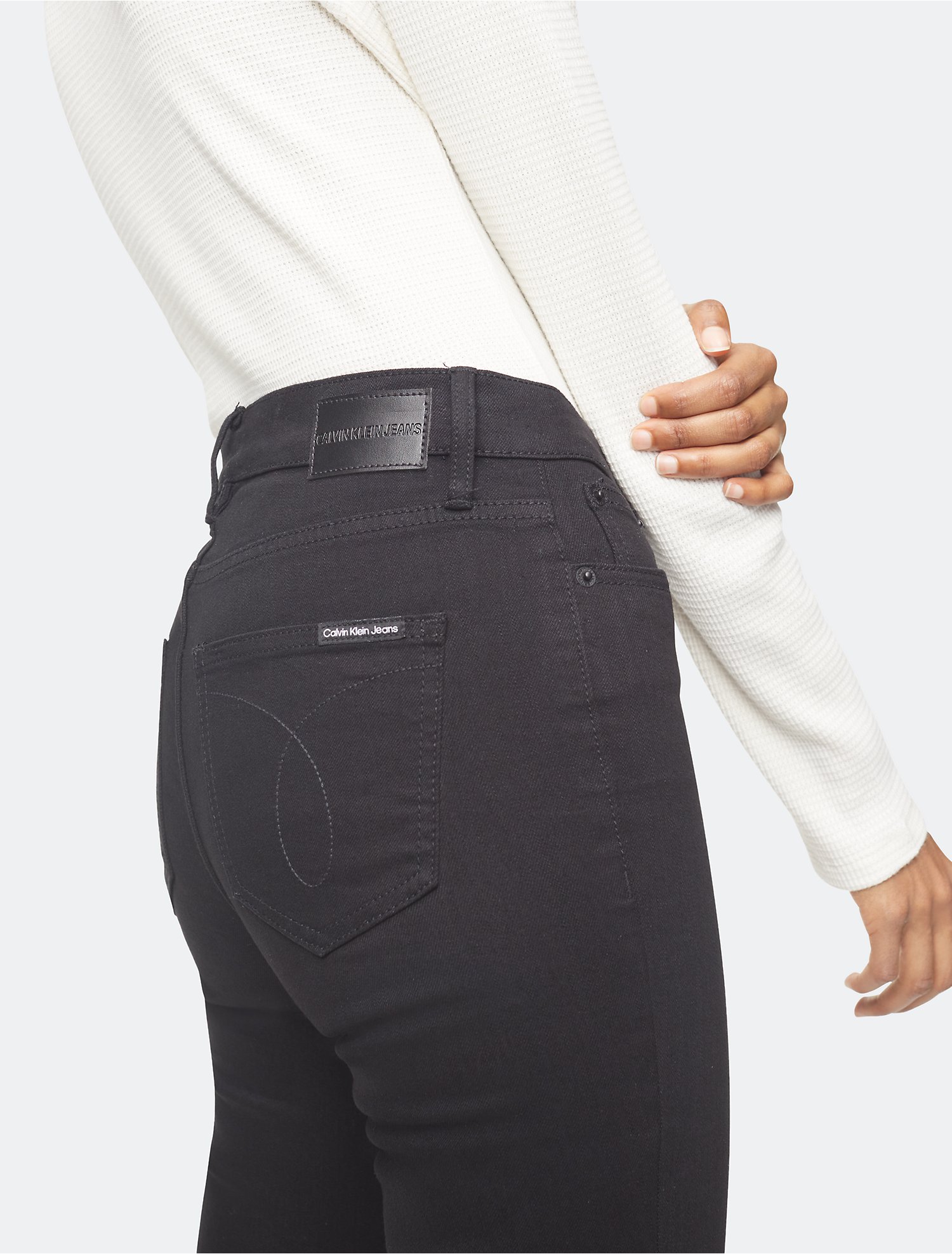 High Rise Skinny Fit Comfort Stretch Jeans | Calvin Klein® USA