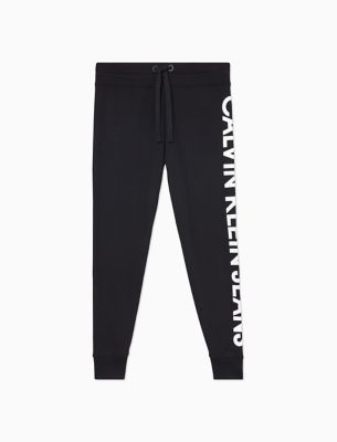 calvin klein side logo joggers