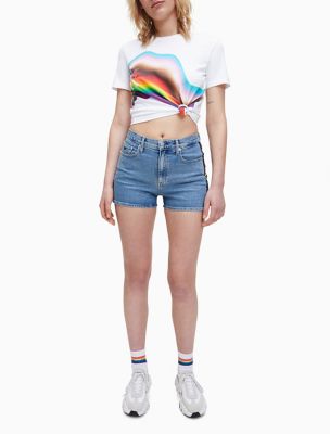 calvin klein pride jean jacket