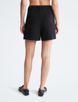 Single Pleat Tailored Shorts | Calvin Klein® USA