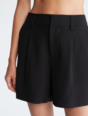 Single Pleat Shorts USA Calvin Klein® Tailored 