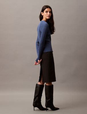 Refined Stretch Pencil Skirt