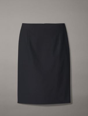 Black pencil skirt calvin klein best sale