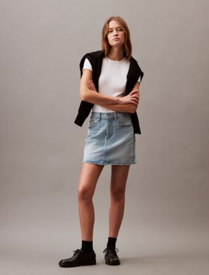Calvin Klein Jeans Denim Mini Skirt カルバンクラインジーンズ 貴重 