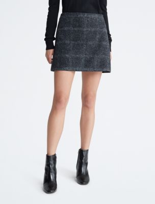 Check A-Line Skirt  Calvin Klein® USA