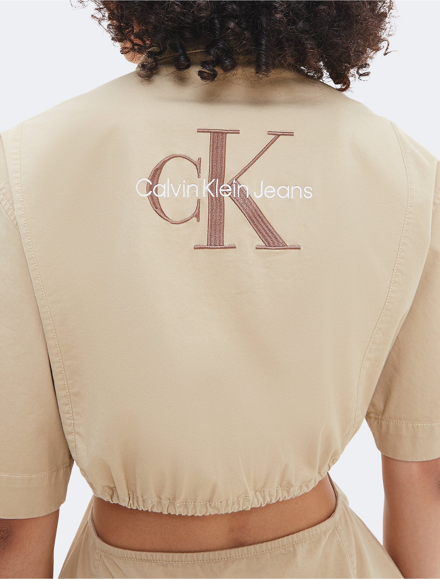 Cut Out Shirt Dress | Calvin Klein® USA