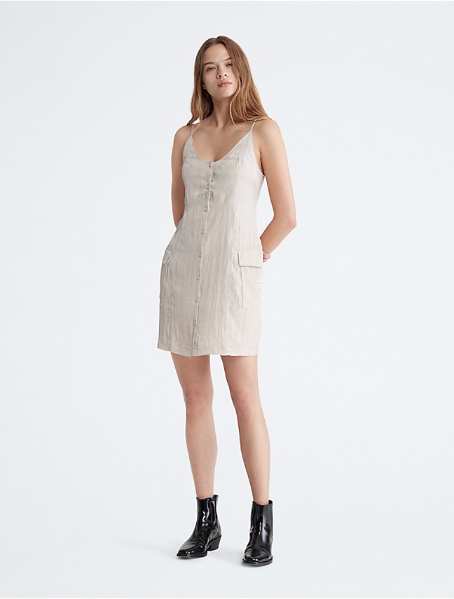 Plus Size Utility Denim Shirt Calvin Klein® | Dress USA
