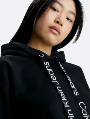 Logo Tape Comfort Hoodie by Calvin Klein Online, THE ICONIC