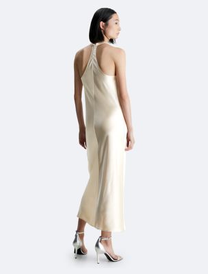 Shine Halterneck Maxi Dress