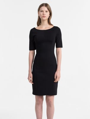 calvin klein jersey dress