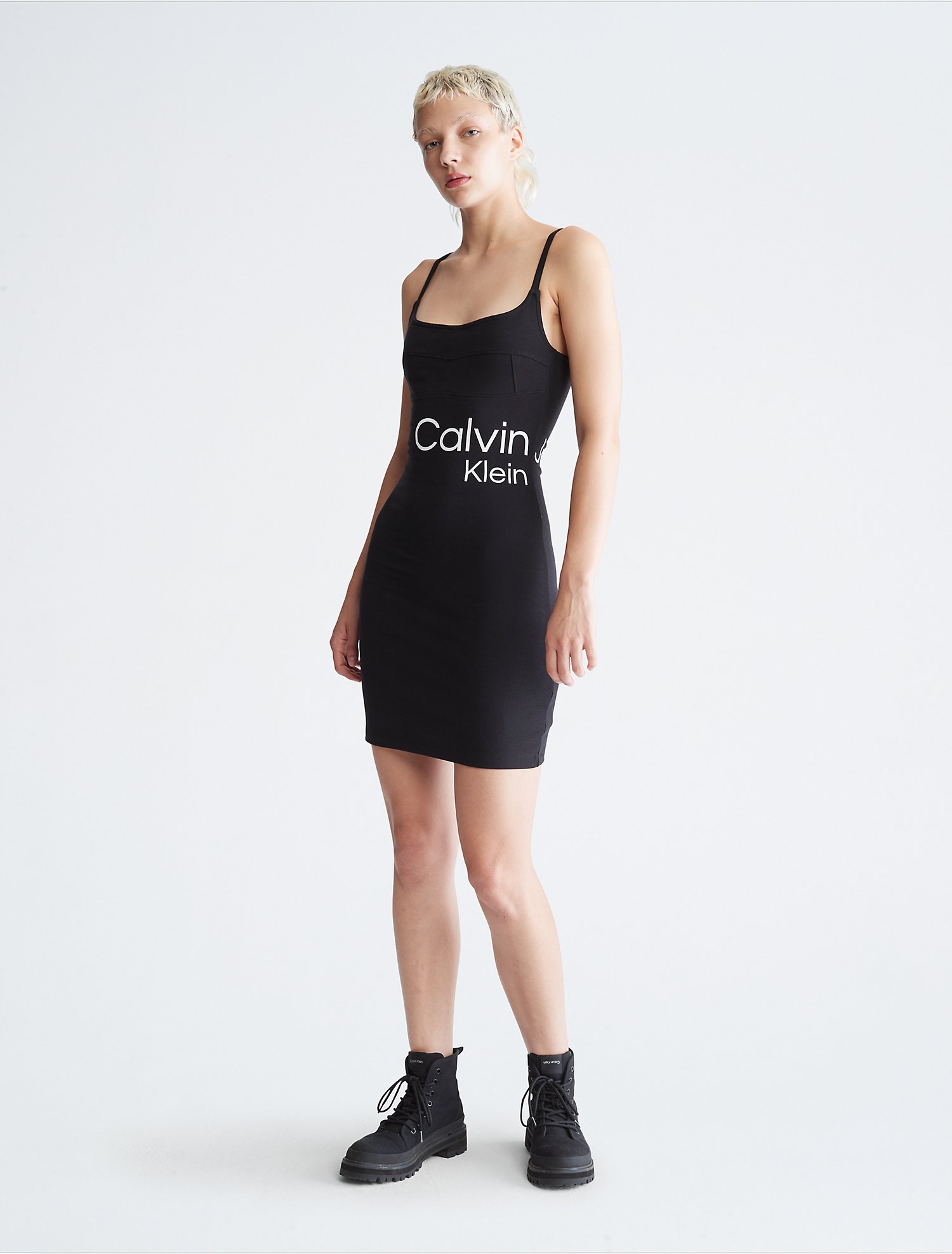 Descubrir 69+ imagen calvin klein corset dress