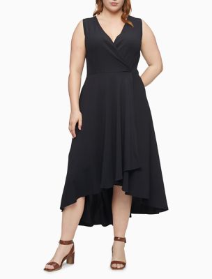 calvin klein plus size maxi dresses