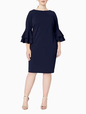 calvin klein plus size formal dresses