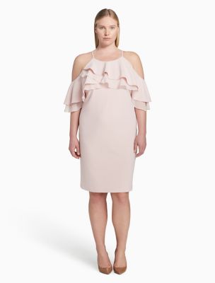 calvin klein plus size dresses