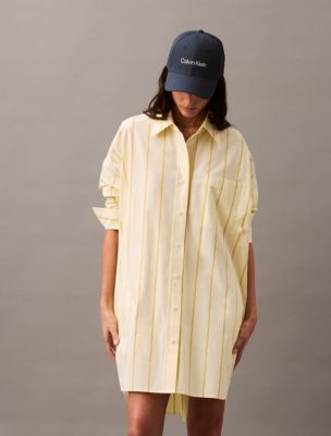 Stripe Relaxed Shirt Dress | Calvin Klein