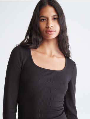 Polo Ribbed Midi Sweater Dress