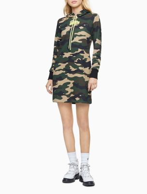 calvin klein camo hoodie