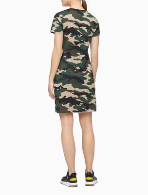 t shirt dress camo