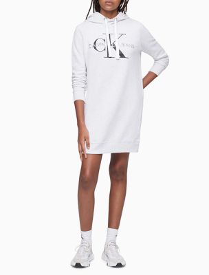 calvin klein hooded dress