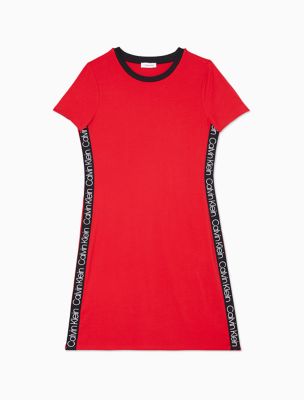 calvin klein red t shirt