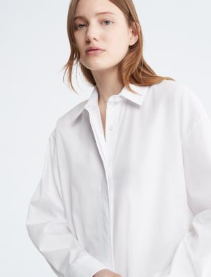 Clarita Poplin Shirt Dress