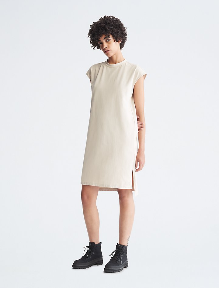 Solid T-Shirt Dress | Calvin Klein® USA