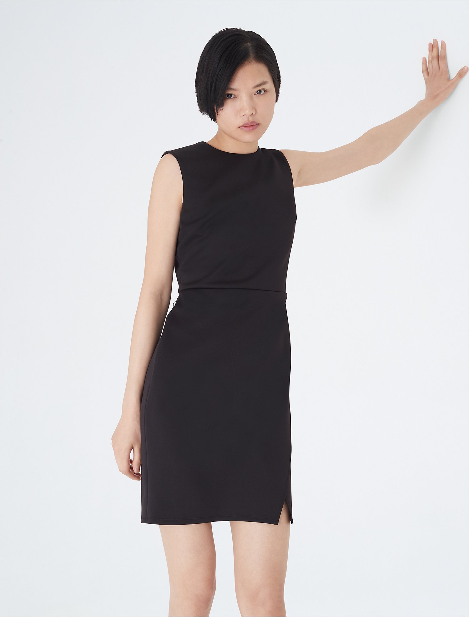 Scuba Jersey Sheath Dress | Calvin Klein® USA