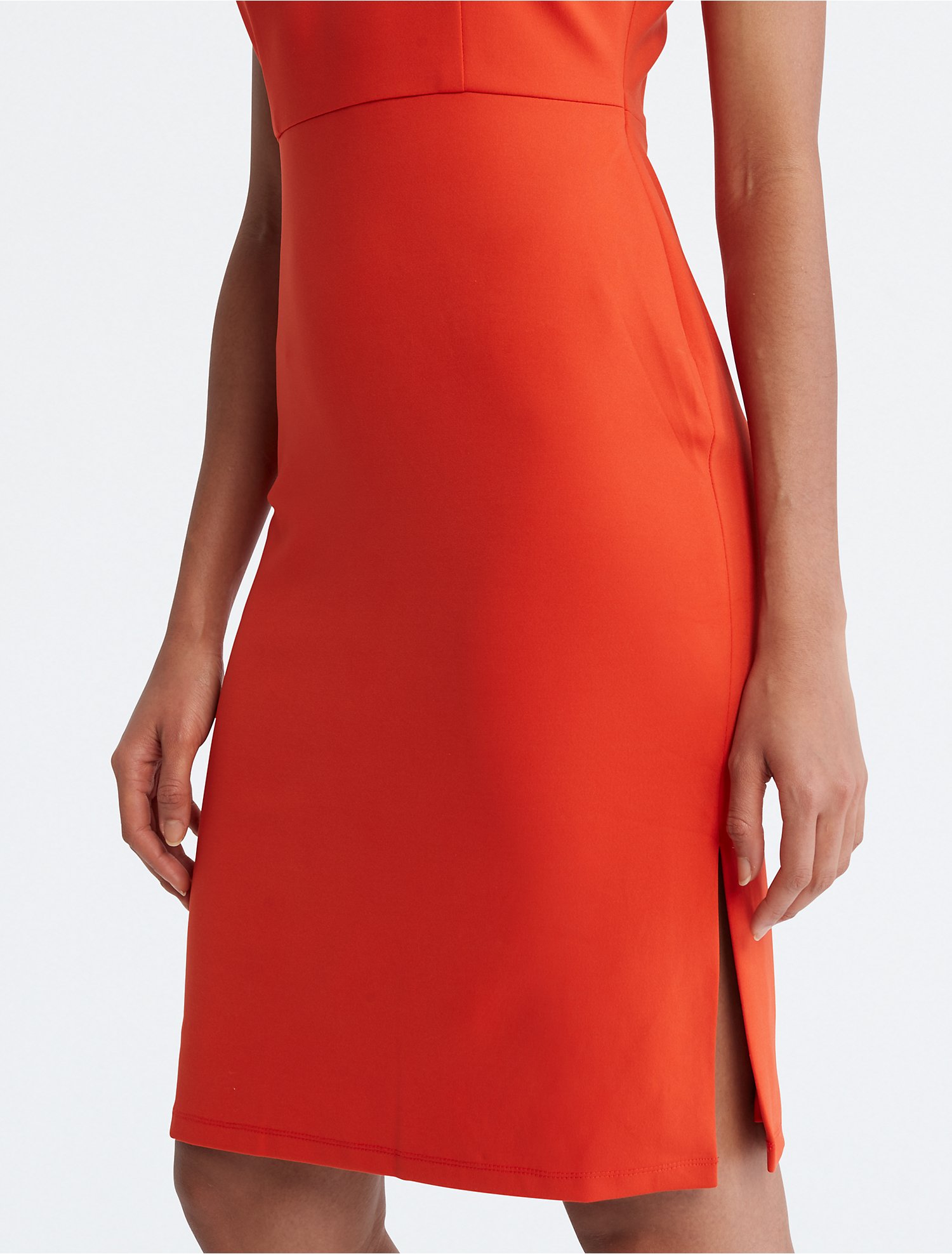 Halter Sheath Dress | Calvin Klein