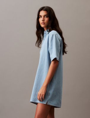 Calvin klein shop chambray dress