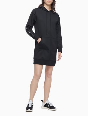 calvin klein hooded dress