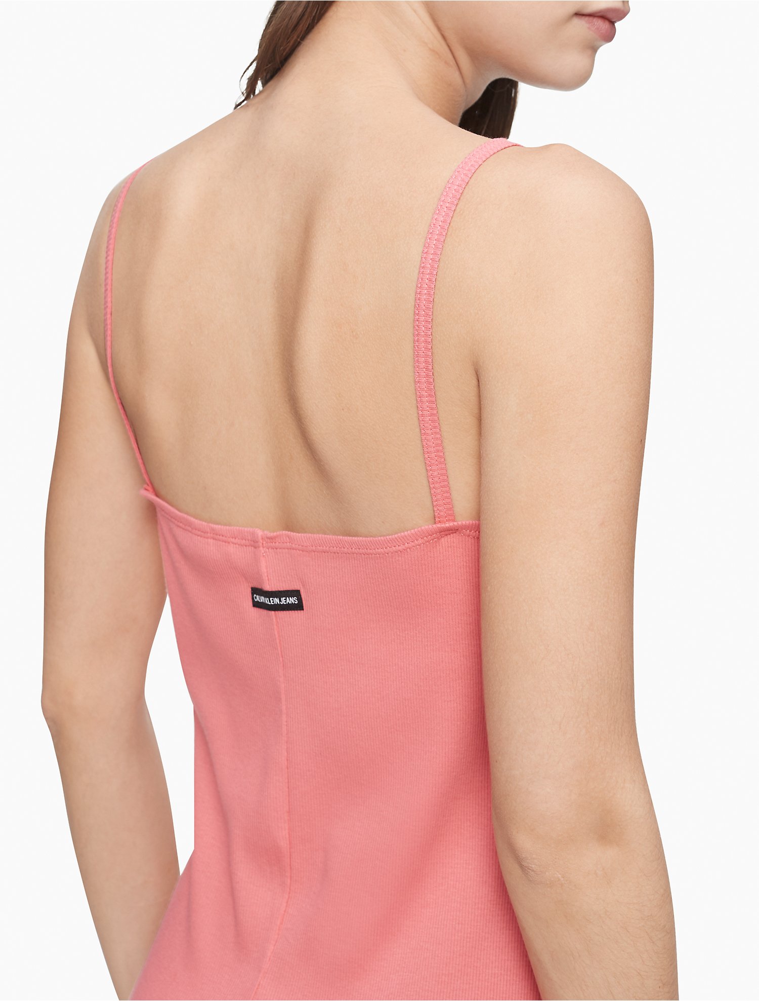 Strappy Ribbed Midi Dress | Calvin Klein® USA