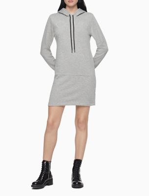 calvin klein hooded dress