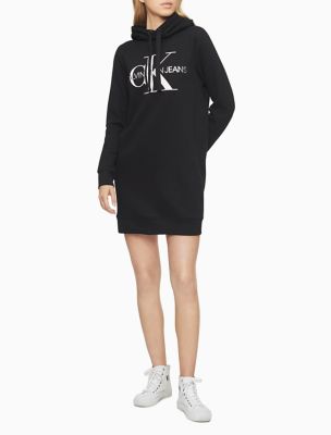 sweatshirt dress calvin klein