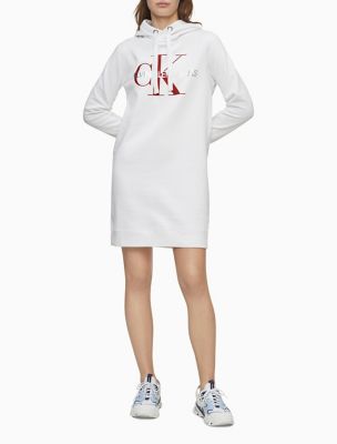 calvin klein sweatshirt dress