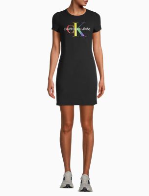 Pride Monogram Logo T-Shirt Dress 