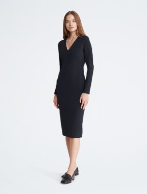 Stretch Crepe USA | Dress Calvin Klein® Midi