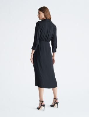 Wrap Maxi Dress | Klein® Calvin USA