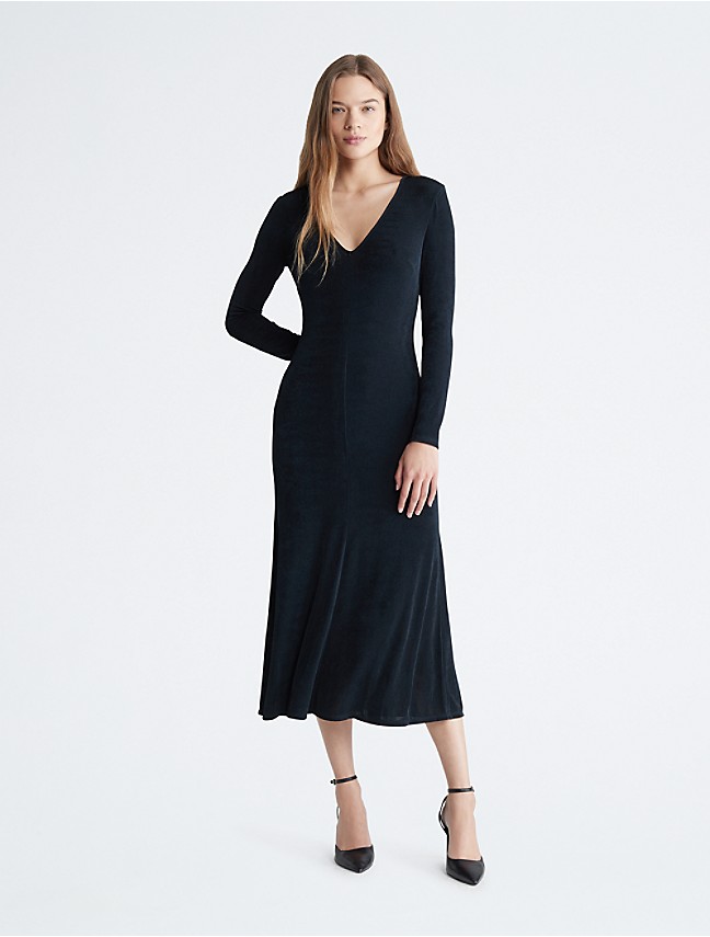 Calvin USA Maxi Klein® Wrap Dress |