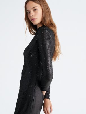 Sequin Mini Dress