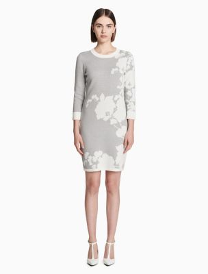 calvin klein sweater dress