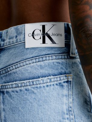High Rise Straight Jeans Calvin Klein®
