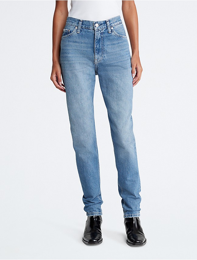High Waist Mom Fit Jeans | Calvin Klein® USA