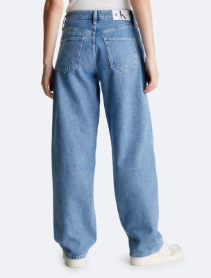 50.0% OFF on CALVIN KLEIN Men's 90'S Straight Fit Jeans Light blue