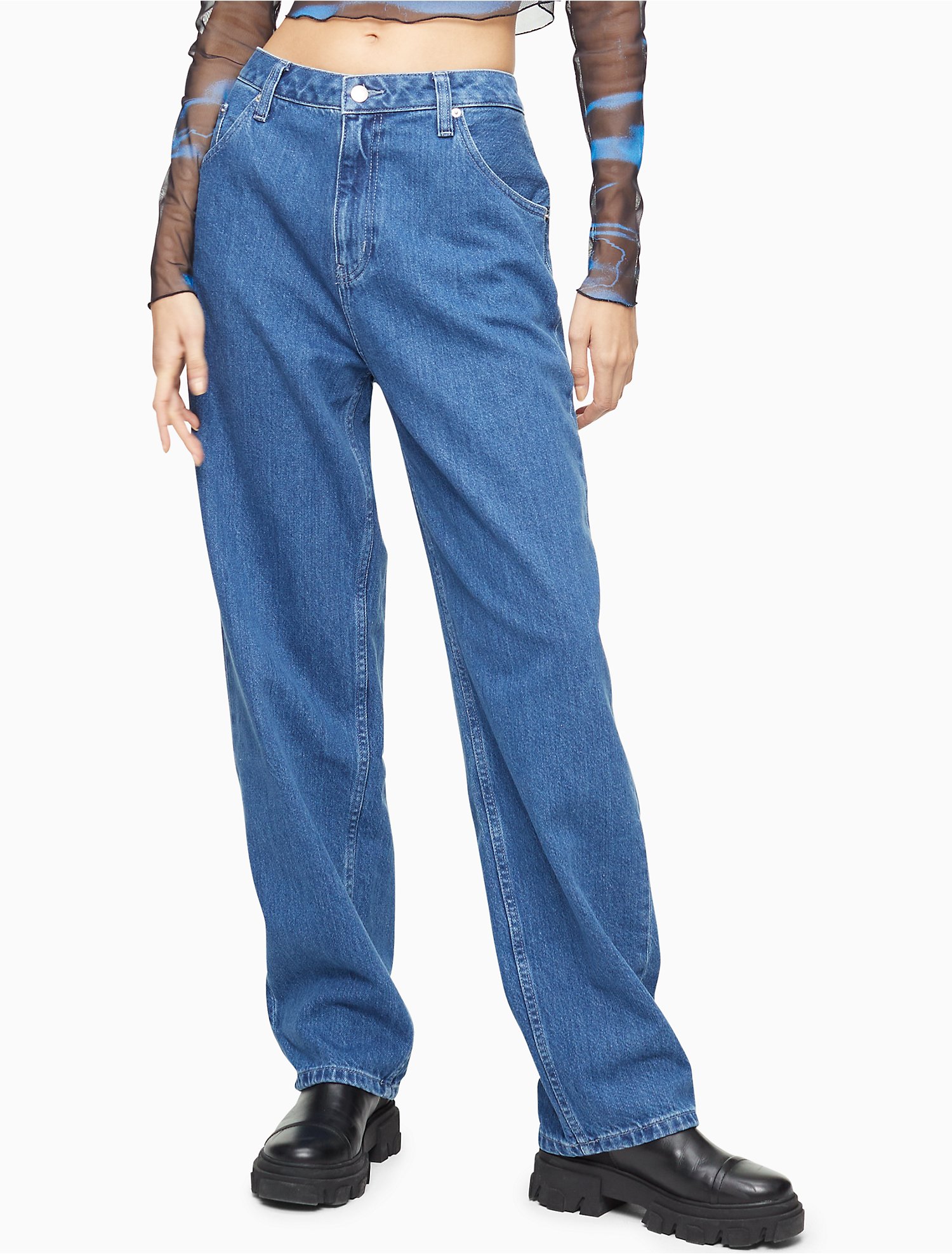CK ONE Low Rise Baggy Jeans | Calvin Klein® USA
