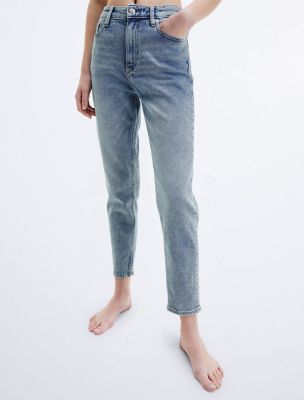90's High Rise Tapered Mom Fit Jeans | Calvin Klein