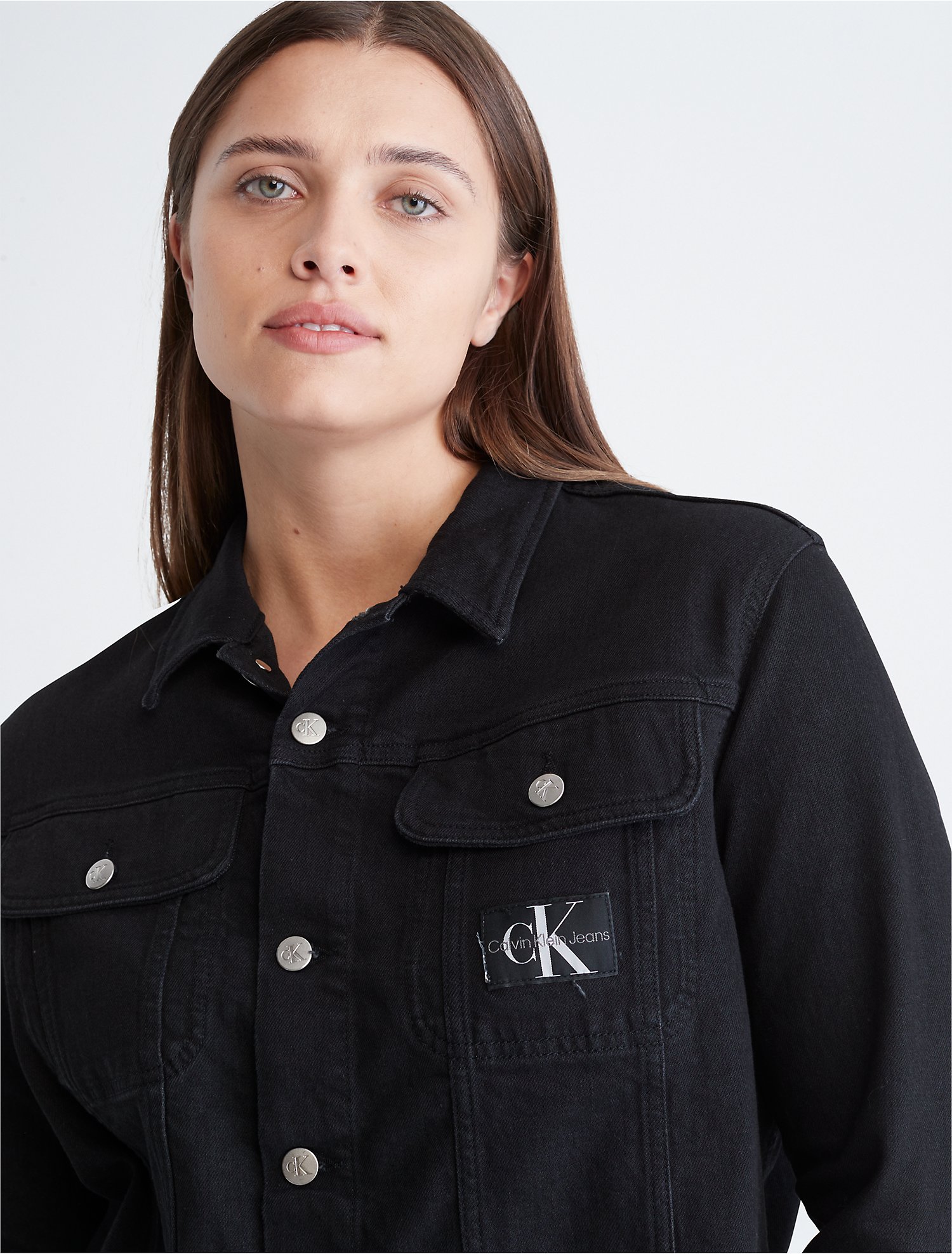 Populair stad Kritiek Plus Size 90s Denim Jacket | Calvin Klein