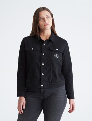 Calvin klein jeans hot sale jacket black