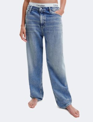 Calvin klein women's 2024 straight leg jeans