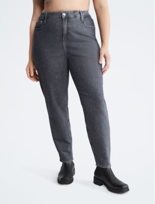 Calvin klein women's hot sale jeans plus size